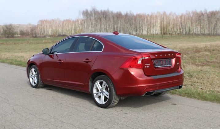 Volvo S60 cena 44800 przebieg: 193000, rok produkcji 2014 z Siedlce małe 704